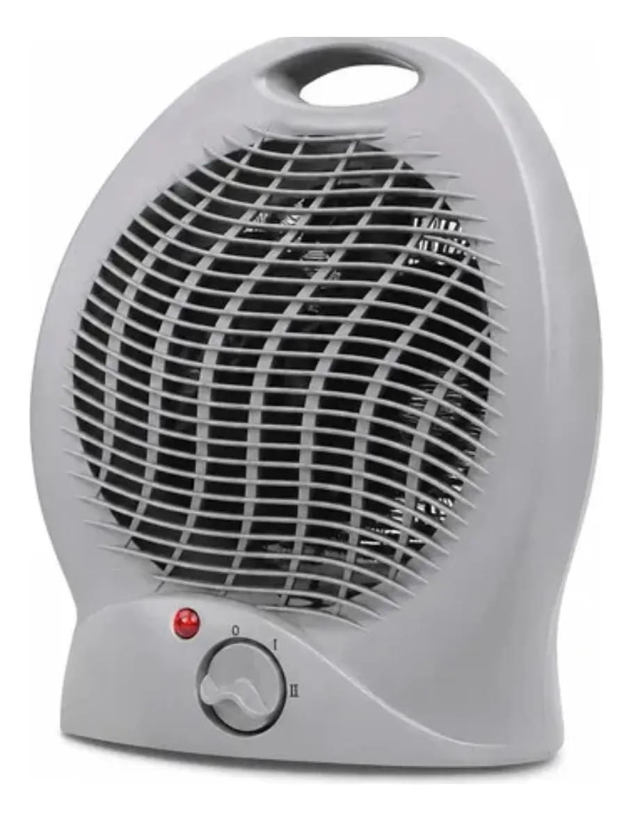 Aquecedor Elétrico Portátil 1000W com Ventilação Cinza 127V - Startools