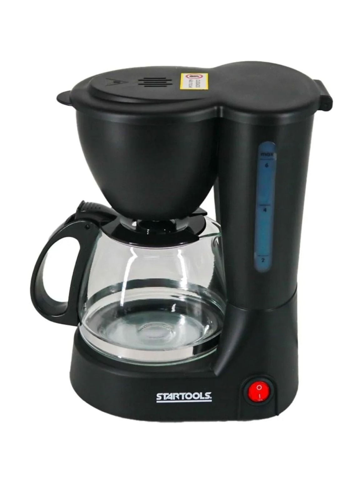 Cafeteira Elétrica 1,2L 830W Preta 127V - Startools — foto 2