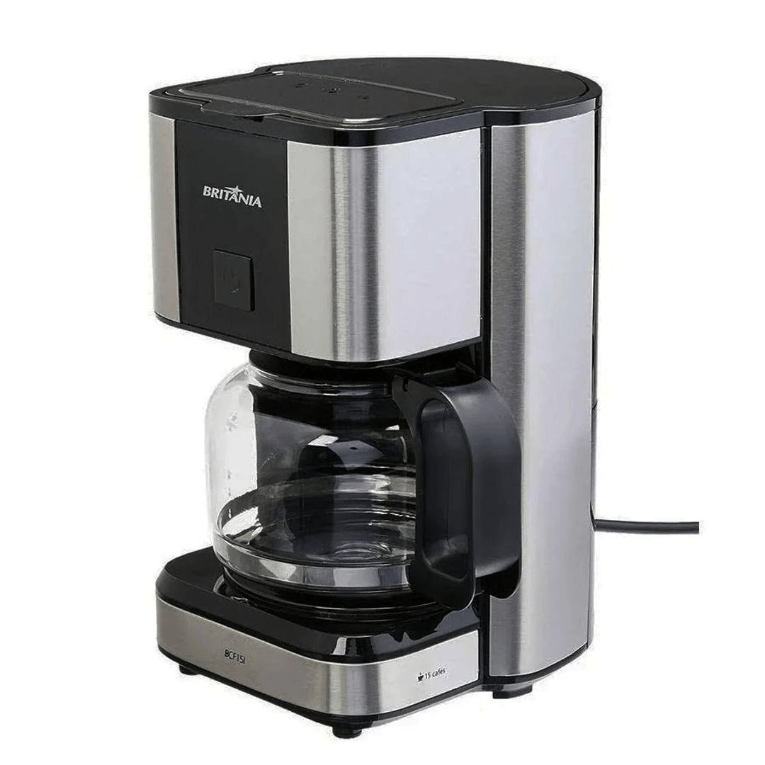 Cafeteira Elétrica 15 Cafés 550W com Filtro Permanente 220V BCF15I - Britânia