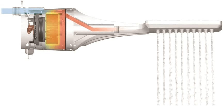 Chuveiro Elétrico Loren Shower Eletrônico 5500W 127V Branco - Lorenzetti — foto 3