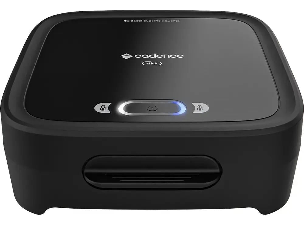 Sanduicheira Elétrica 750W Antiaderente Preta 127V SAN400 - Cadence