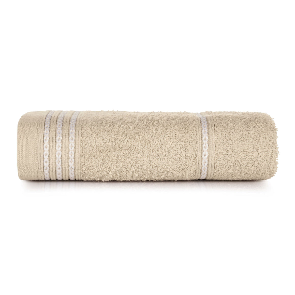 Toalha de Rosto Striscia Bege Dust 50x80cm - Altenburg