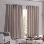 Cortina Duplex Bella Janela Lisa Taupe 260x170cm - Bella Janela