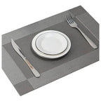 Lugar Americano Retangular Cinza Luxor - Brtoys