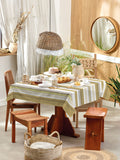 Toalha de Mesa Basic 4 Lugares Listradinho 140x140cm - Teka