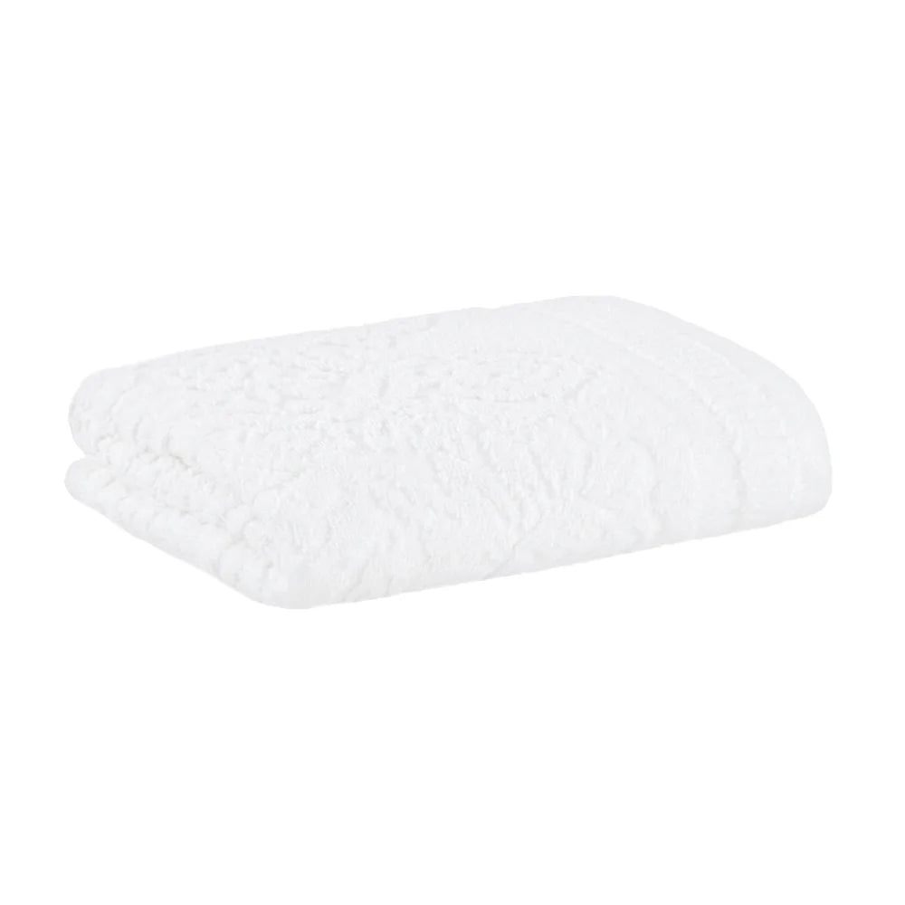Toalha de Rosto Botanique Branco 48x80cm - Buddemeyer