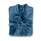 Roupão Adulto Flannel Pollo Azul Noturno Tamanho GG - Appel