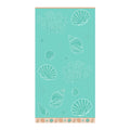 Toalha de Praia Beach Conchas Turquesa 78x150cm - Appel