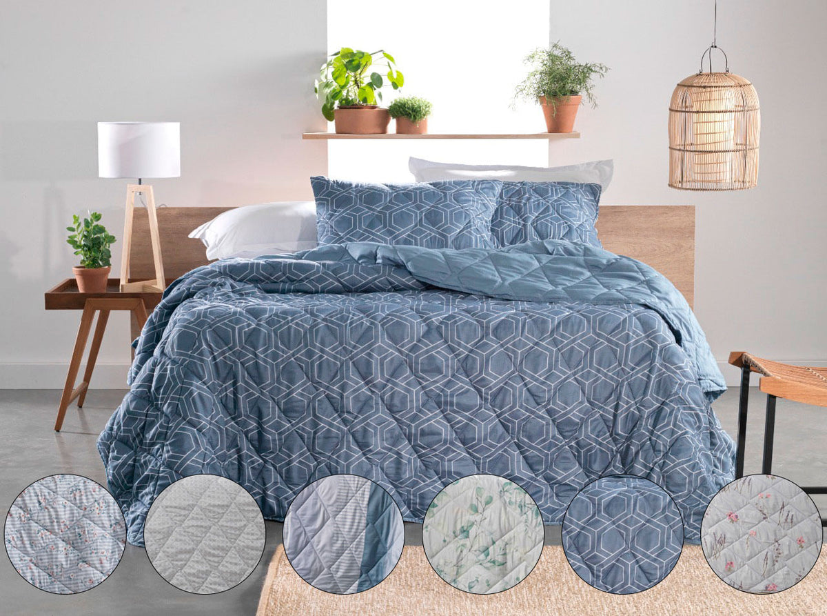 Edredom Leve Bom Sono Casal Sortido 210x230cm 130g - Altenburg