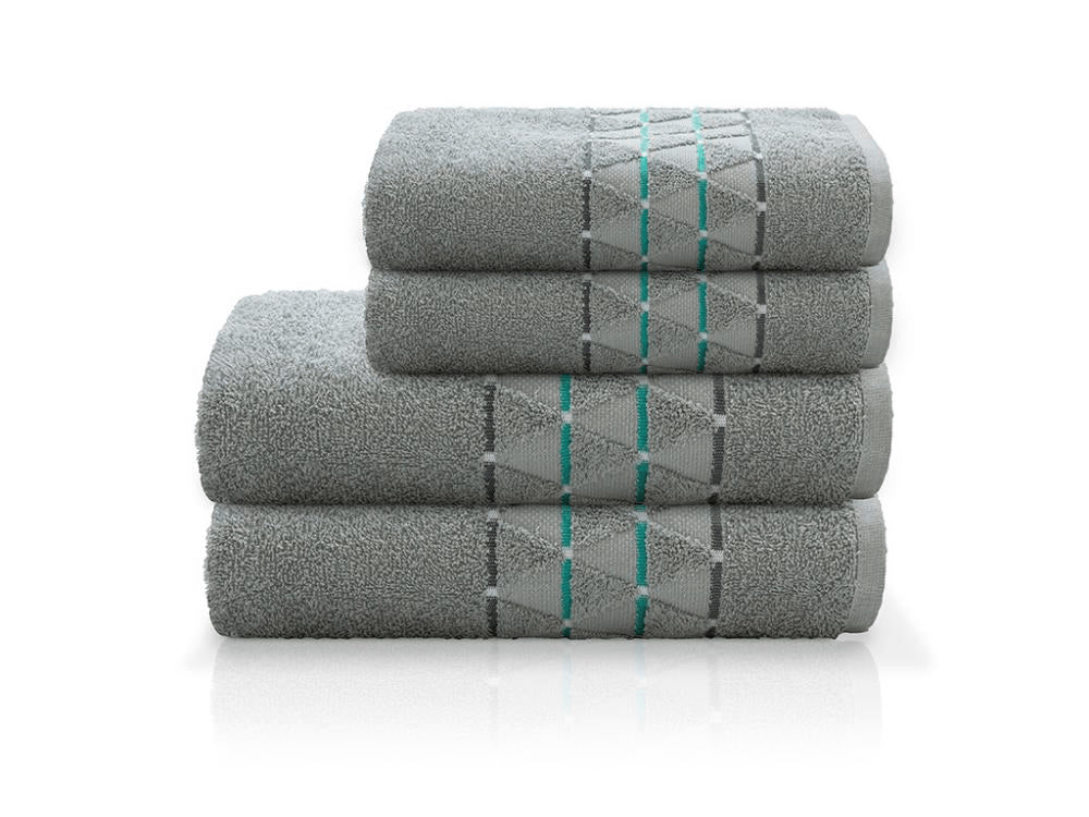 Toalha de Rosto Atrium Cinza 45x70cm - Camesa