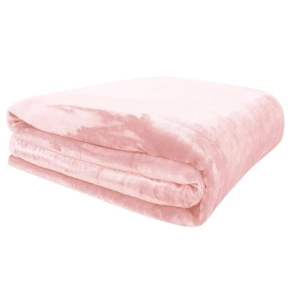 Cobertor Casal Microfibra Velour Rosa - Camesa - foto 3