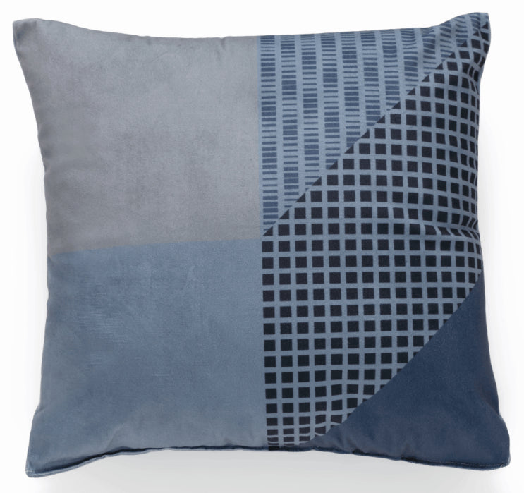 Almofada Velvet Optic 45x45cm - Hedrons