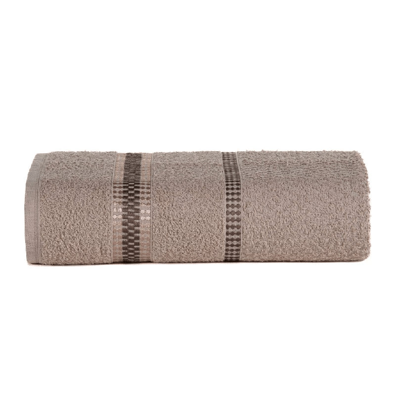Toalha Banhão Grille Bege 75x150cm - Tecelagem Reistin