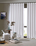 Cortina Corta Luz Tecido Liso Branco 170x260cm - Bella Janela