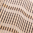 Lugar Americano Esteira de Bambu Cru 45x30cm - Lyor Presentes - foto 3
