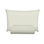 Jogo de Cama Solteiro 2 Peças Matiz 150 Fios Ivory - Karsten