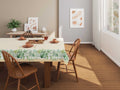 Toalha Mesa Pop Redonda 4 Lugares Manjar 155cm - Lepper