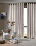 Cortina Corta Luz Tecido Liso Areia 170x260cm - Bella Janela