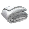 Cobertor Velour Queen Microfibra Cinza 220x240cm - Camesa