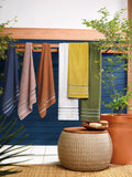 Toalha de Banho Luiza Azul Marinho 70x130cm - Teka