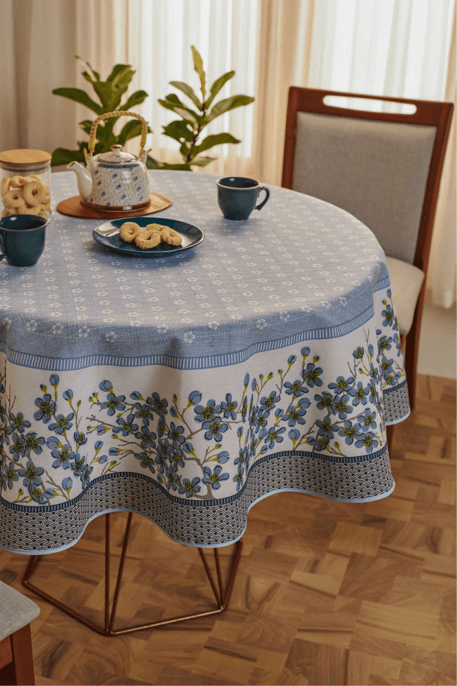 Toalha de Mesa Quadrada 4 Lugares Oriente 140x140cm - Lepper