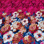Manta Casal Microfibra Celta 1,80m X 2,20m Floral - Fatex - foto 3