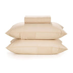 Jogo de Cama Queen 3 Peças Matiz 150 Fios Marfim - Karsten