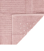 Toalha de Piso Basic com Antiderrapante Rosa 50x70cm - Atlantica