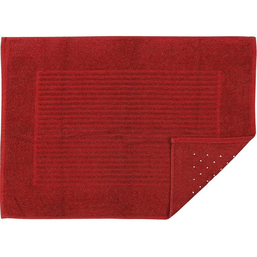 Toalha de Piso Basic Antiderrapante Burgundy 50x70cm - Atlantica
