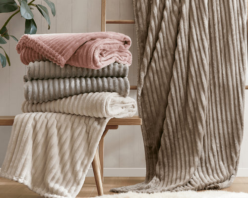 Cobertor London Queen Taupe 220x240cm - Fatex