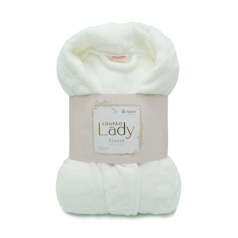Roupão Lady Branco G - Appel