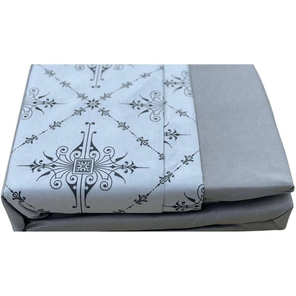 Jogo de Cama Solteiro Diamante 150 Fios 2 Peças - Teka - foto 2