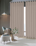 Cortina Rustica Pantex Areia 170x260cm - Bella Janela
