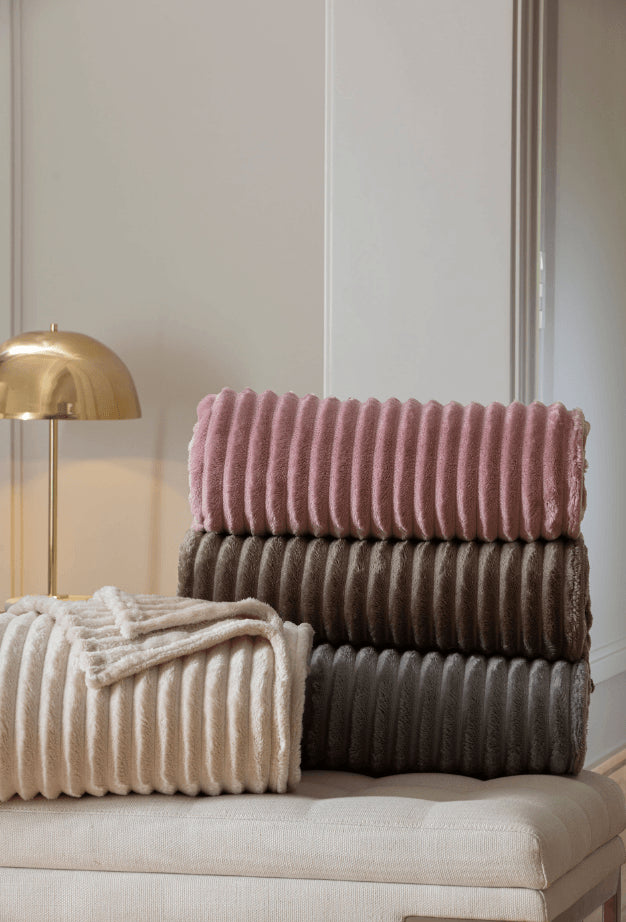 Cobertor London Casal Taupe 180x220cm - Fatex
